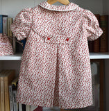 Red flower print dress (AB190) 2