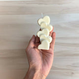 Heart Stack Candle Height 13 CM X Width 5.5 CM