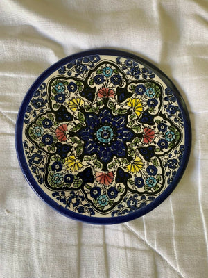 Palestinian wall hanging ceramic plates