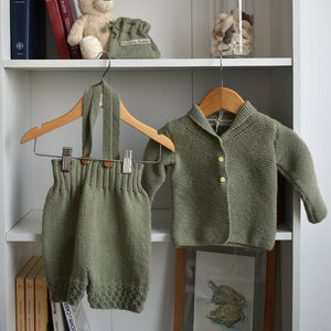 Knitted jacket and dungarees (AB142-1) 1