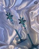 Turquoise glasses (2)