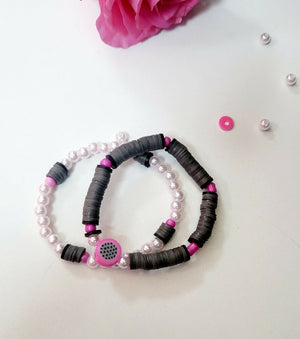 Dragon fruit duo bracelets