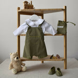 Green dungarees with duck pattern (Ab 41-1)