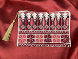 “SABR” Double-Sided Hand-Embroidered Pouch Bag
