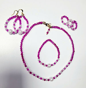 Jewelry sel earrings bracets necklace ring