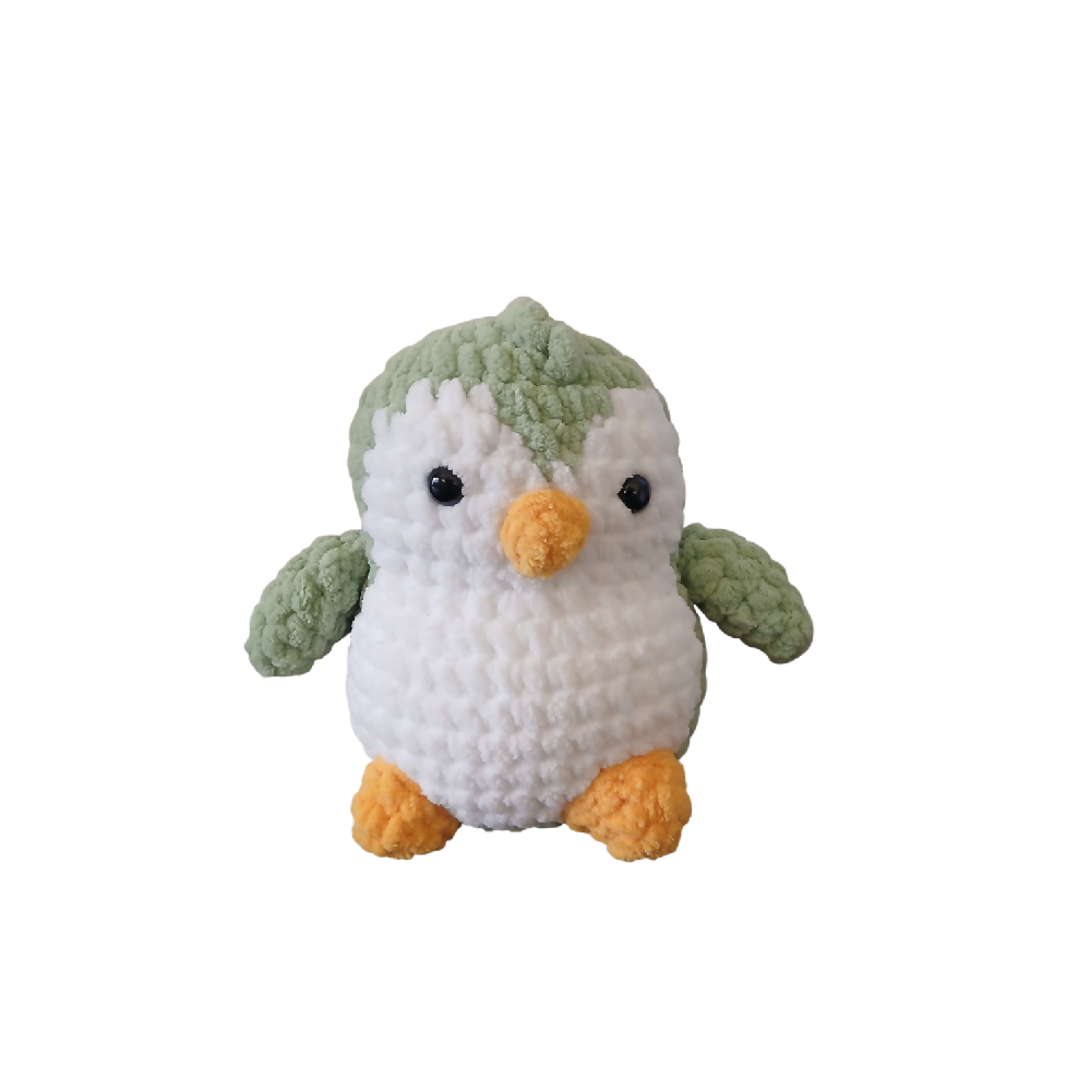 Crochet Plush Penguin Toy