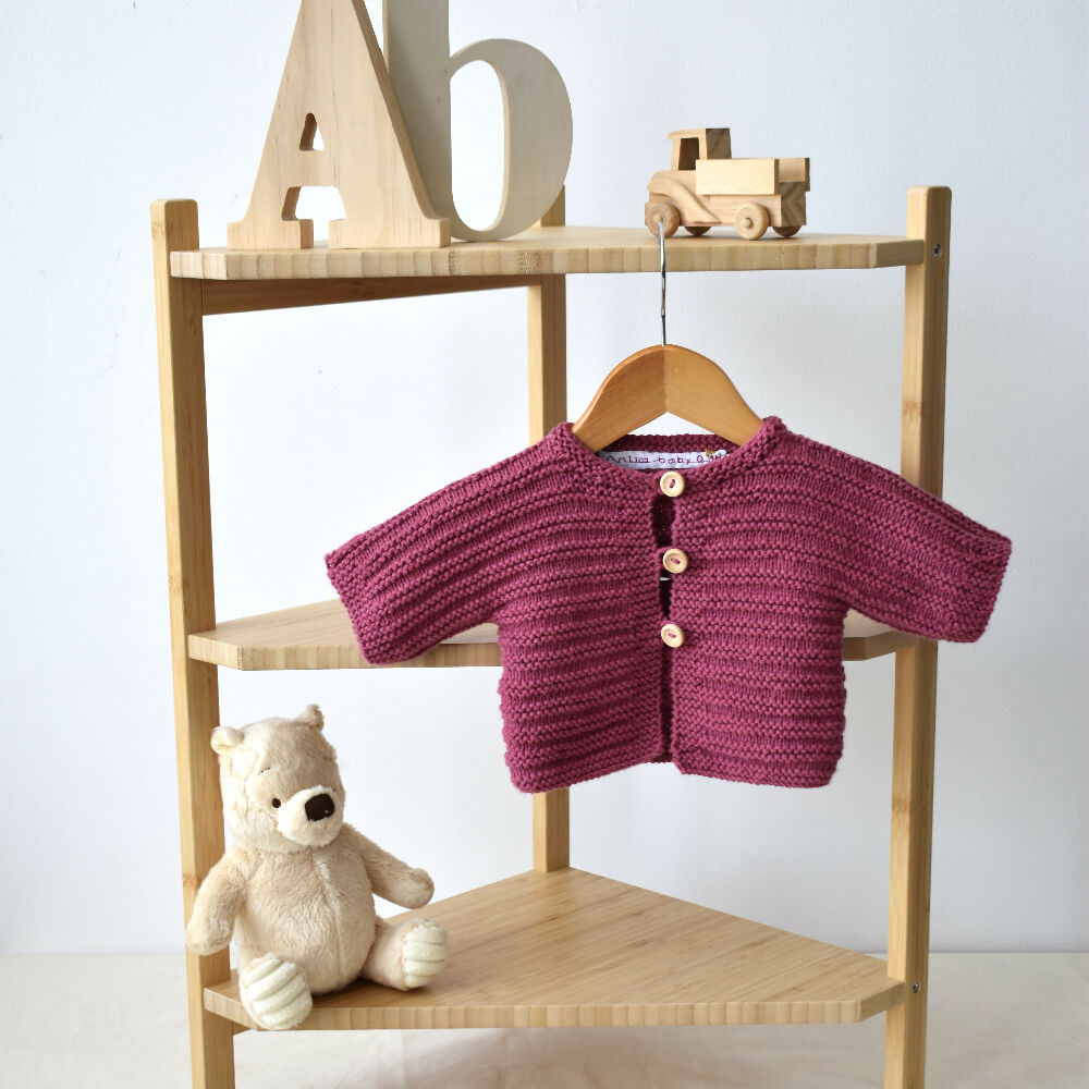 Plum cotton jumper (AB181-1) 1