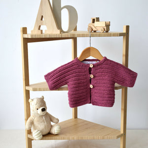 Plum cotton jumper (AB181-1) 1
