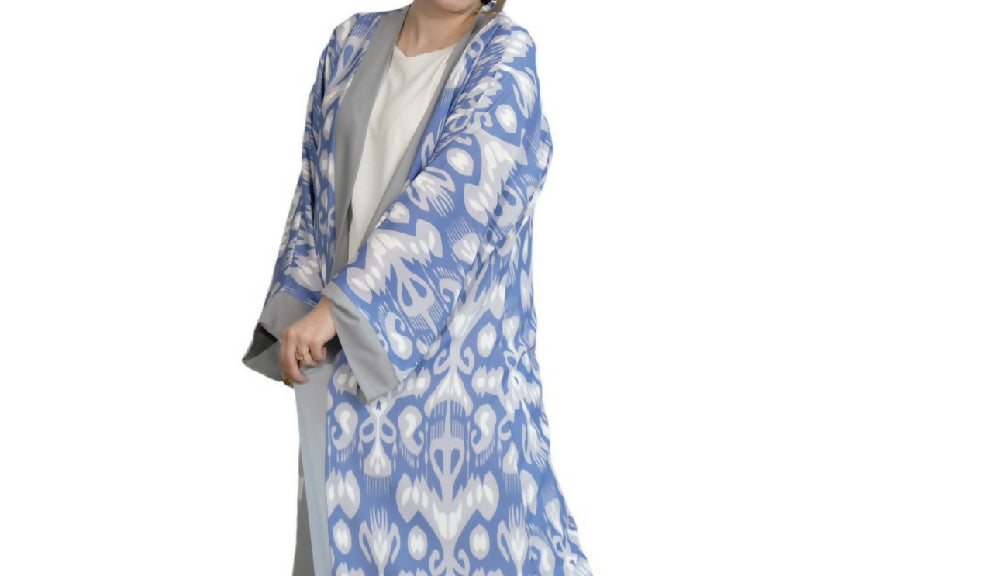 Handmade Kimono - Blue Gray