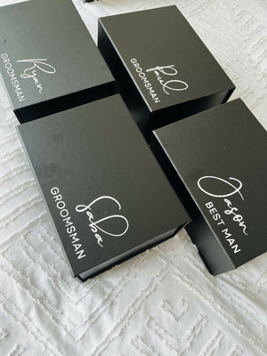 Magnetic Gift Box - Small (BLACK/WHITE)