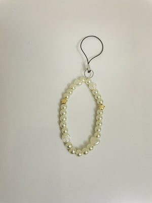 Pearl phone charm