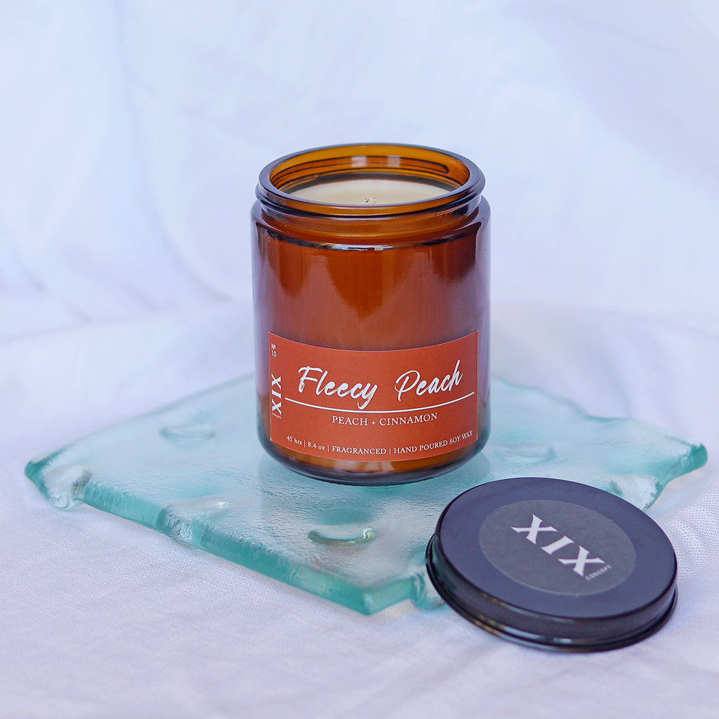Fragranced Candle - Fleecy Peach