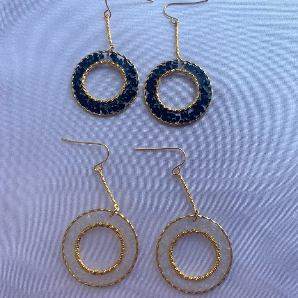 Resin earrings