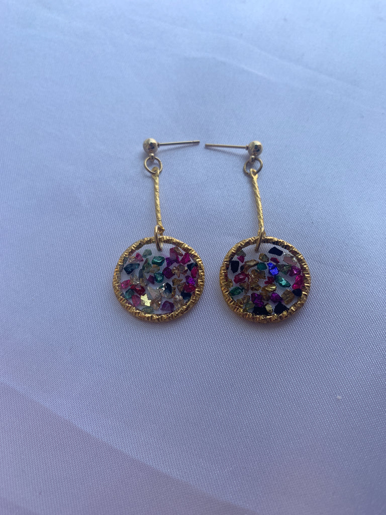 Resin earrings