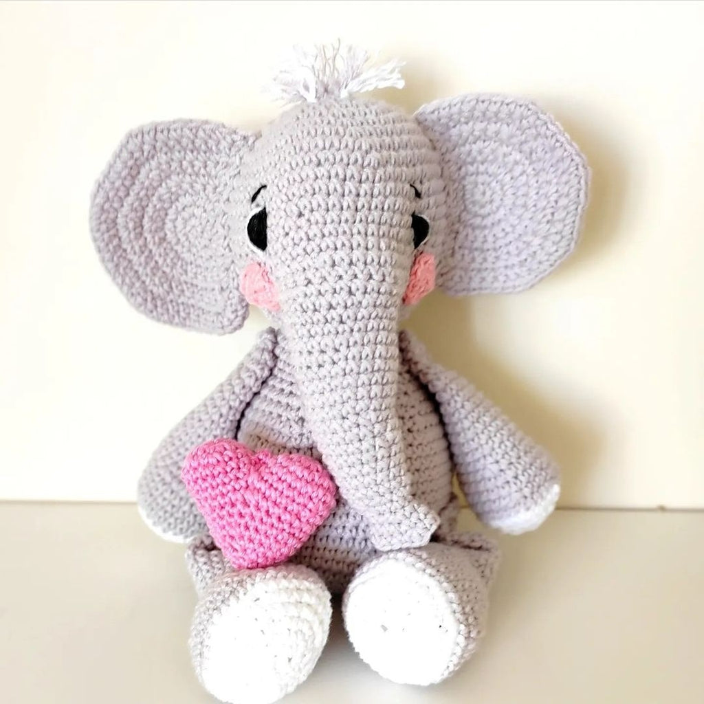 Crochet Elephant/amigurumi Elephant/ Handmade Elephant/ Handmade toy