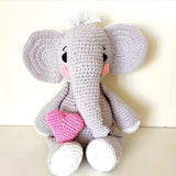 Crochet Elephant/amigurumi Elephant/ Handmade Elephant/ Handmade toy