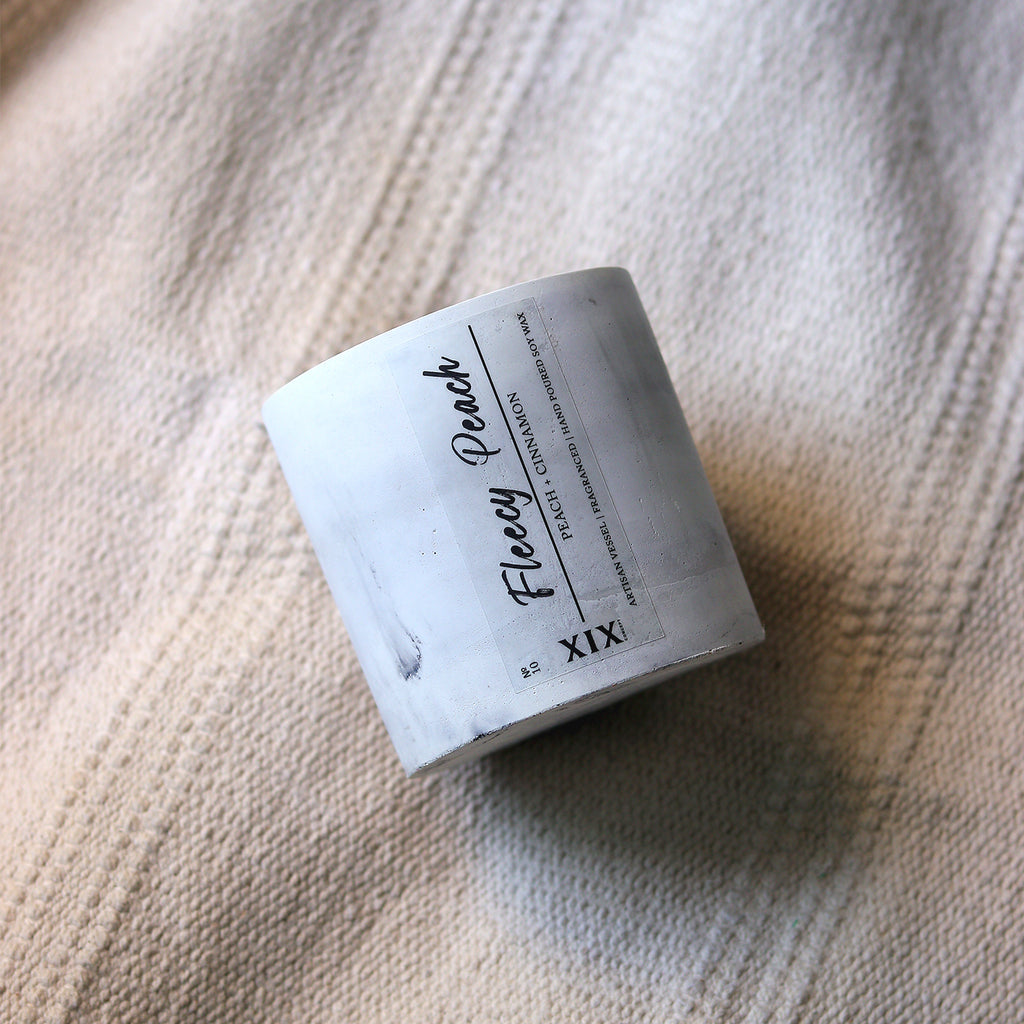 Fleecy Peach - Artisan Fragranced Candle