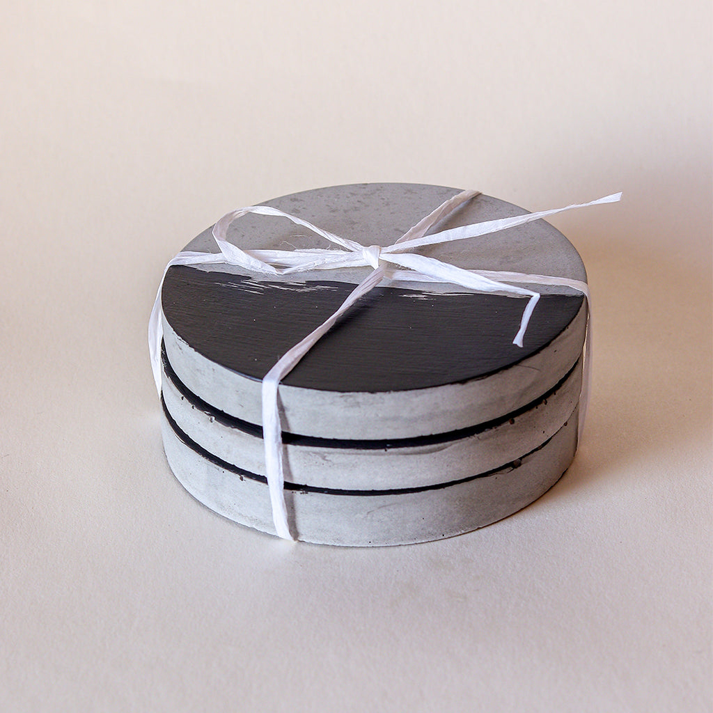 Artisan Concrete Coasters - Set of 3