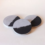 Artisan Concrete Coasters - Set of 3