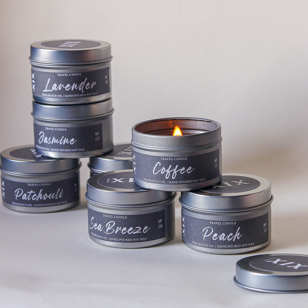 Fragranced Travel Candle - Set of 3