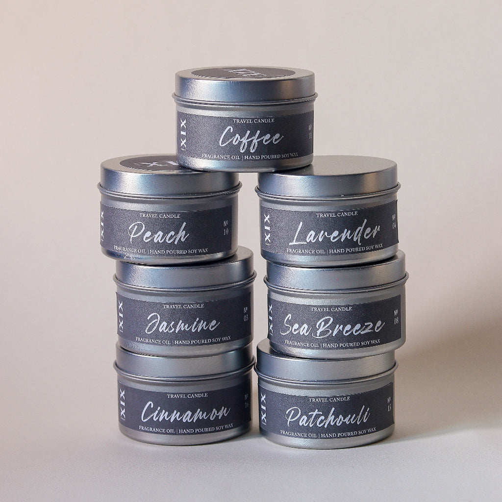 Fragranced Travel Candle - Set of 3