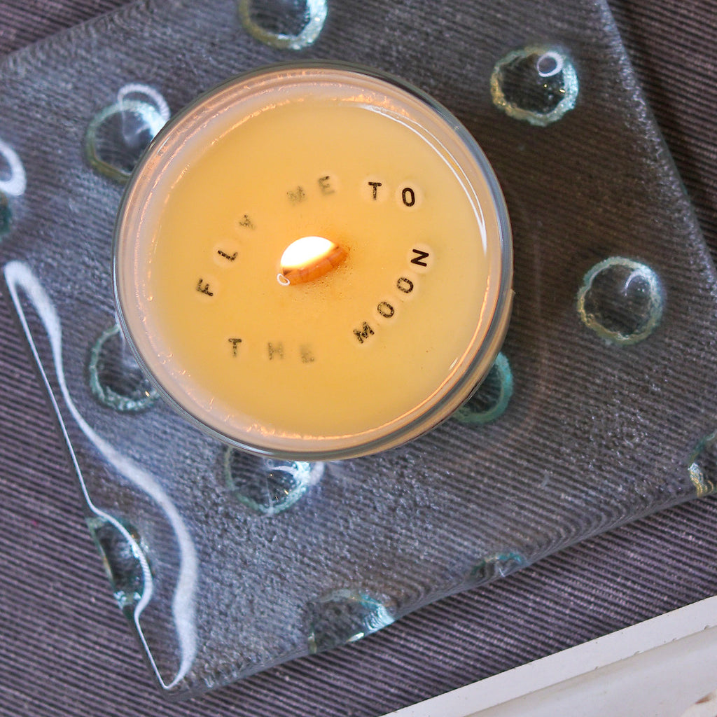 Hush - Hush Message Candle  (Hidden Personalized Message)