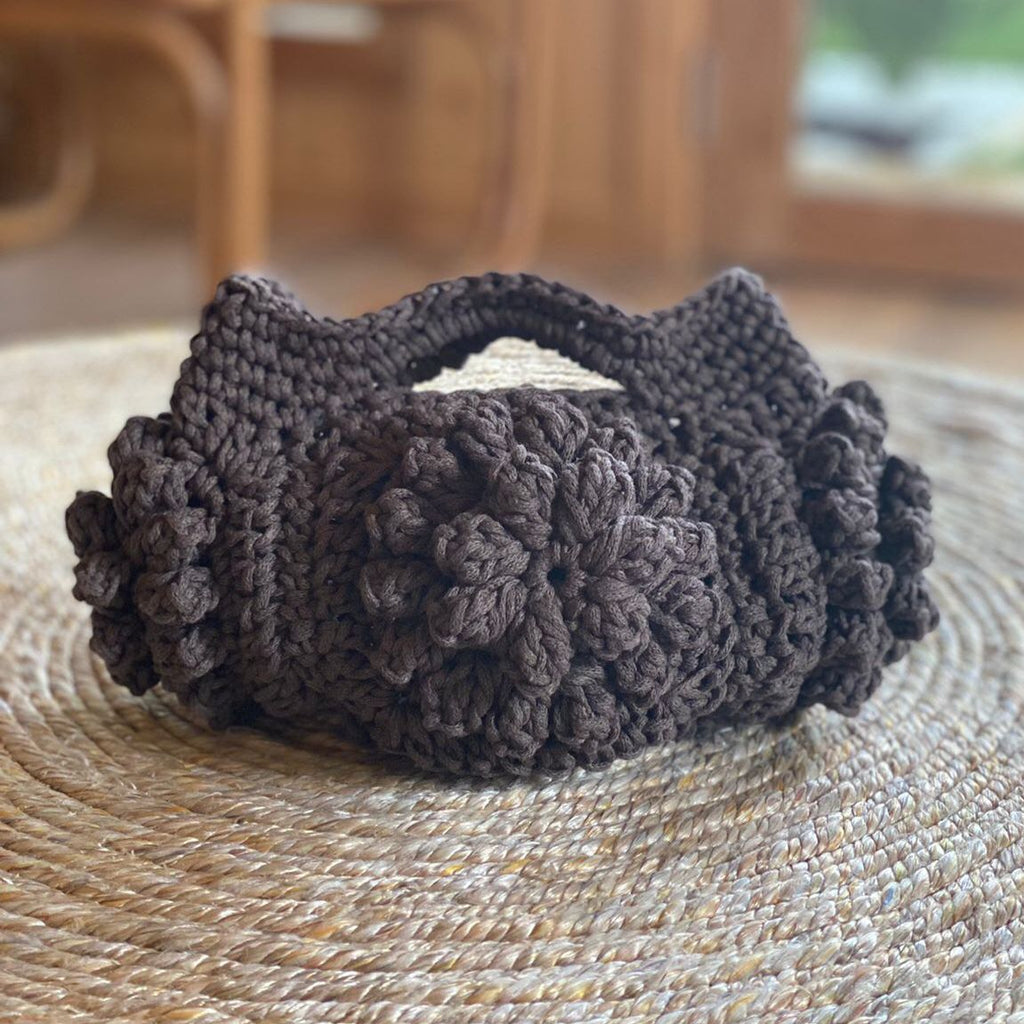 small crochet bag