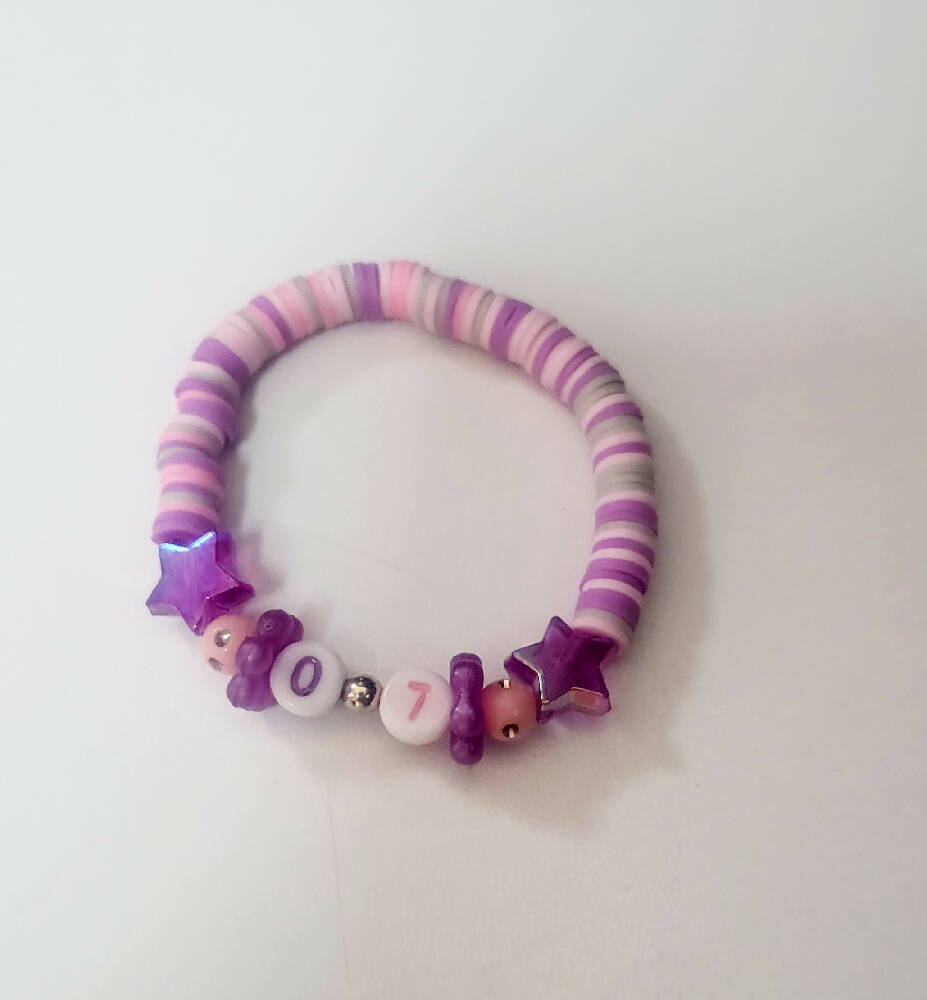 polymer bead bracelet