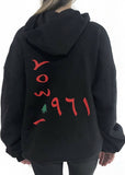Lebanon Oversized Hoodie - Black