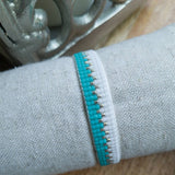 Turquoise flowing river