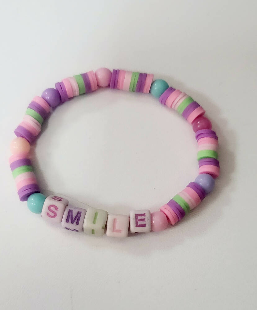 polymer bead bracelet