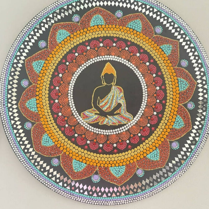 Mandala Buddha Wall Decore