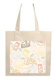 Tote Bag Beach Food Mania
