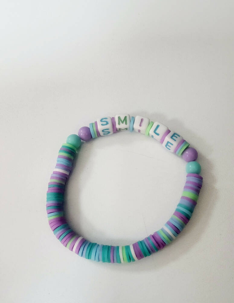 polymer bead bracelet