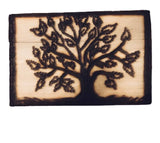 Handmade Pyrography (Wood Burned) And Carved Box