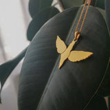 Palestine Map Necklace