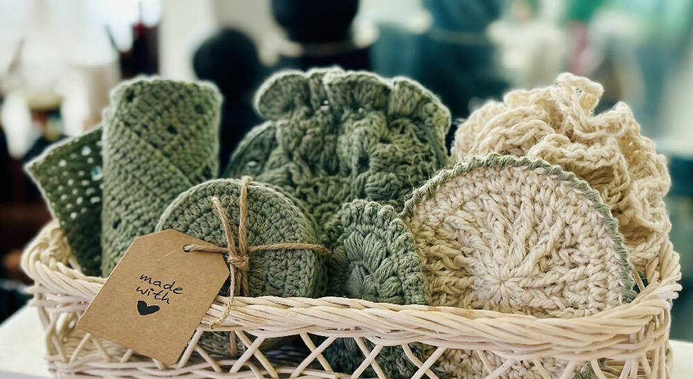 Eco friendly spa set