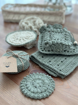 Eco friendly spa set