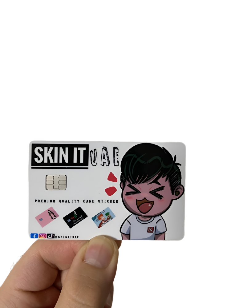 Anime SpyXFam Logo atm card sticker