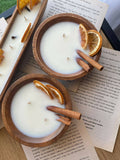 Traditional Orange Cinnamon Bowl candle