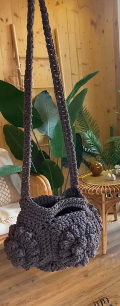 small crochet bag