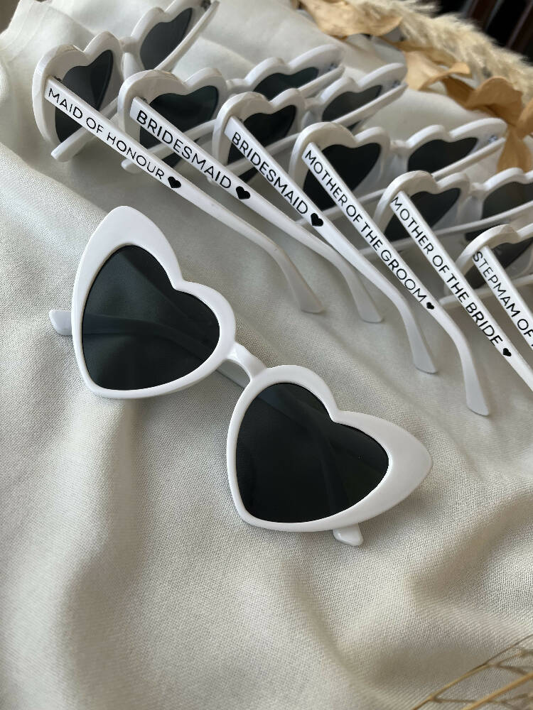 Bridal - Heart Sunglasses