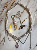 “Tender” set necklace with earrings