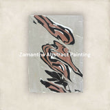Gliding Beige Painting