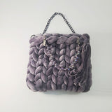 Crocheted chunky bag