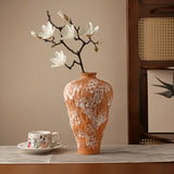 Orange Earth Vase