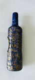 Clay work Glass bottle