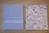 Floral Mukhawar Indonesian Silk Fabric with Matching Scarf