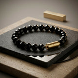 Noir Beam Beaded Bracelet