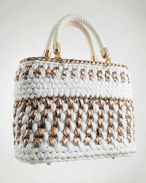 Crochet Elegance tote